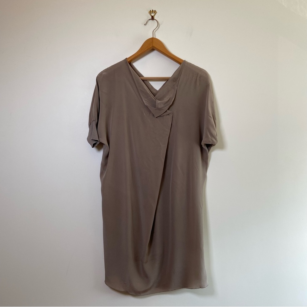 Crea Concept Silk Top Mini Dress